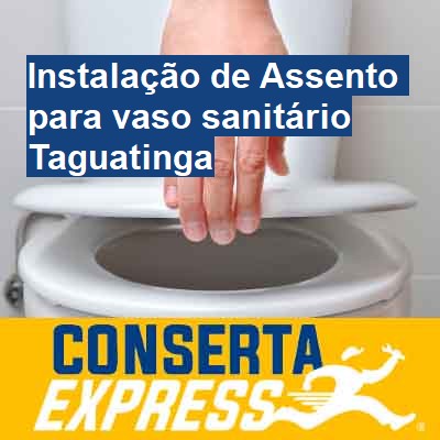 Instalação de Assento para vaso sanitário-em-taguatinga