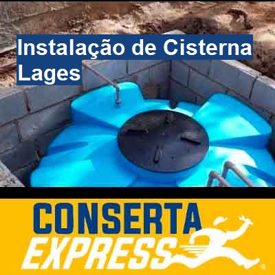 Instalação de Cisterna-em-lages