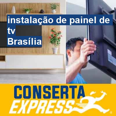 instalação de painel de tv-em-brasília