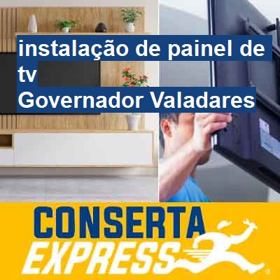 instalação de painel de tv-em-governador-valadares