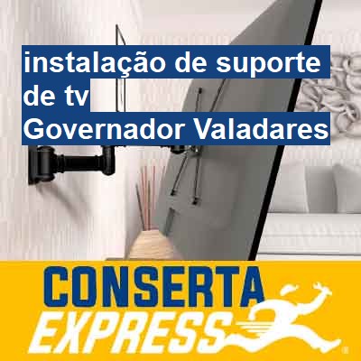 instalação de suporte de tv-em-governador-valadares