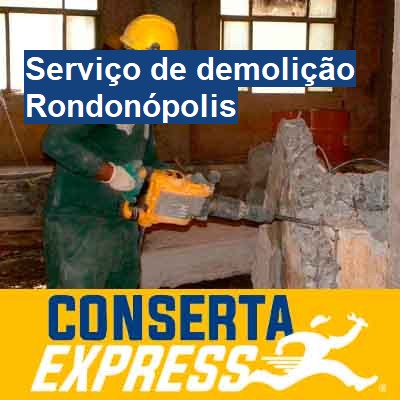 Serviço de demolição-em-rondonópolis